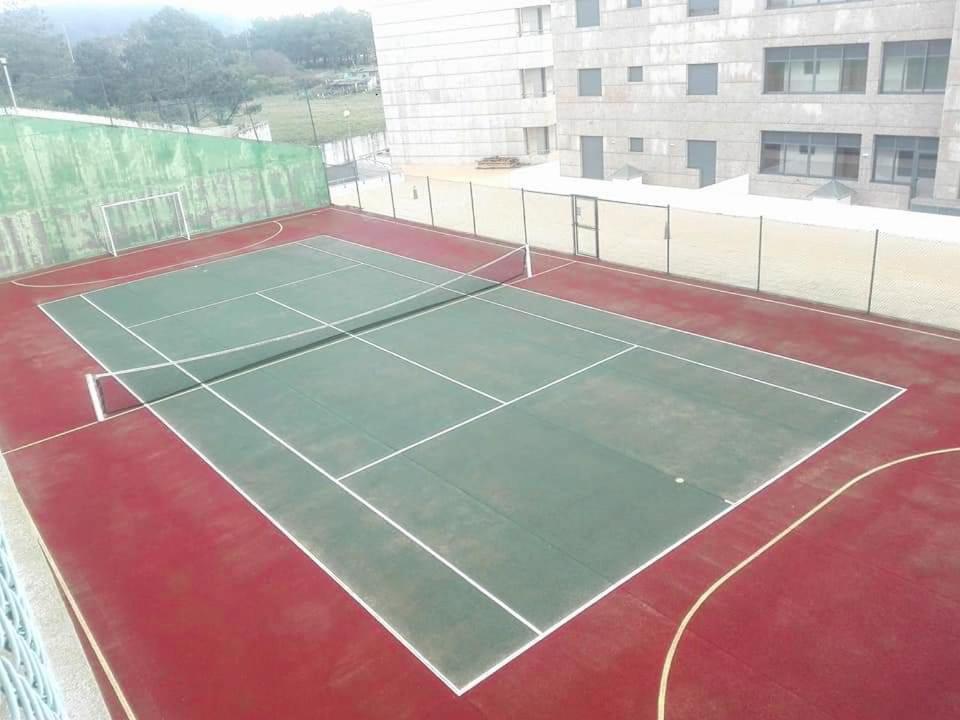 ויאנה דו קסטלו Beach Front Apartment - With Swimming Pool, Barbecue And Tennis Court! מראה חיצוני תמונה